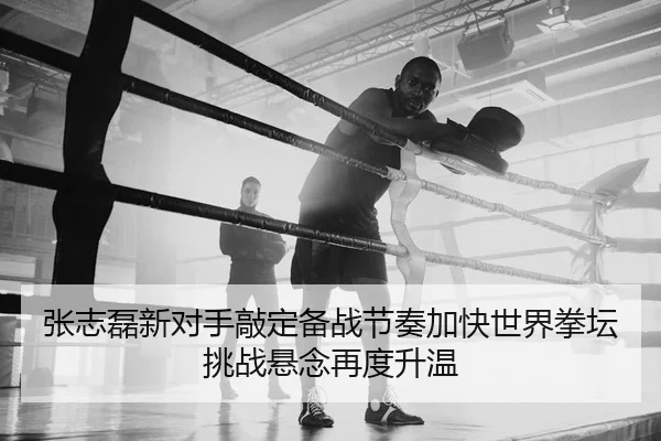 张志磊新对手敲定备战节奏加快世界拳坛挑战悬念再度升温（xingkong tiyu）